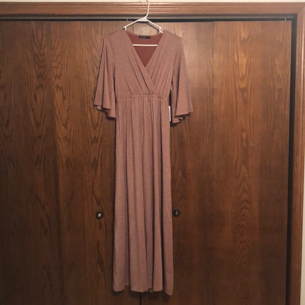 MikaRose Mauve Maxi Dress XS / NeeSee’s Dresses Lumee